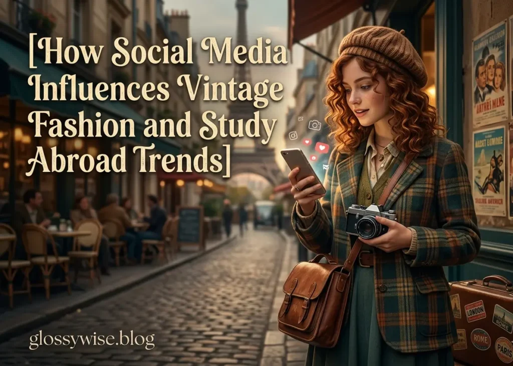 How Social Media Influences Vintage Fashion and Study Abroad Trends
