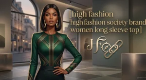 high fashion society brand women long sleeve top