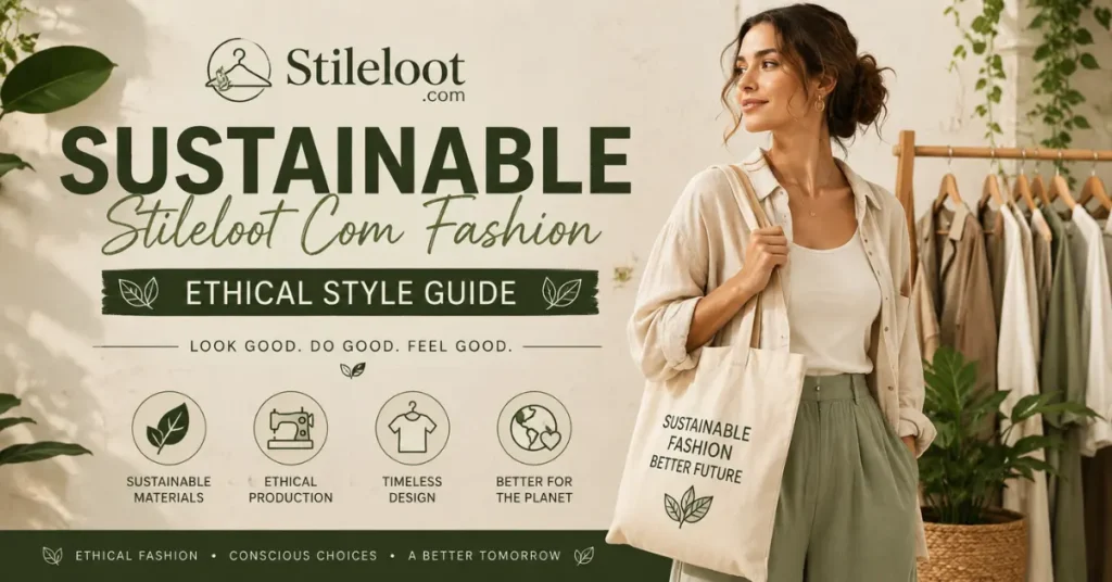 sustainable stileloot com fashion