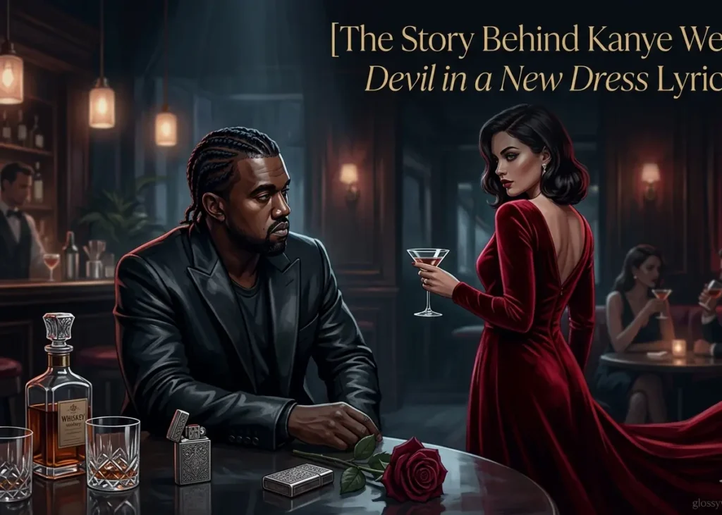 the story behind kanye west devil in a new dress lyrics