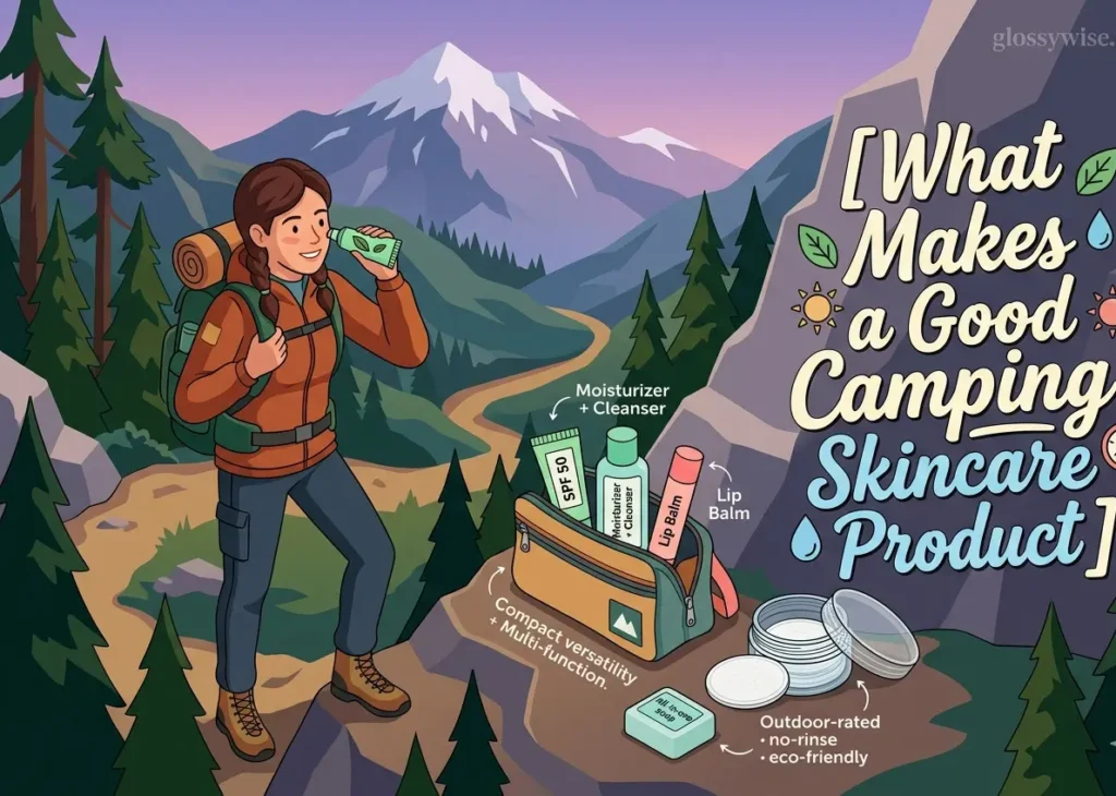 what makes a good camping skincare product