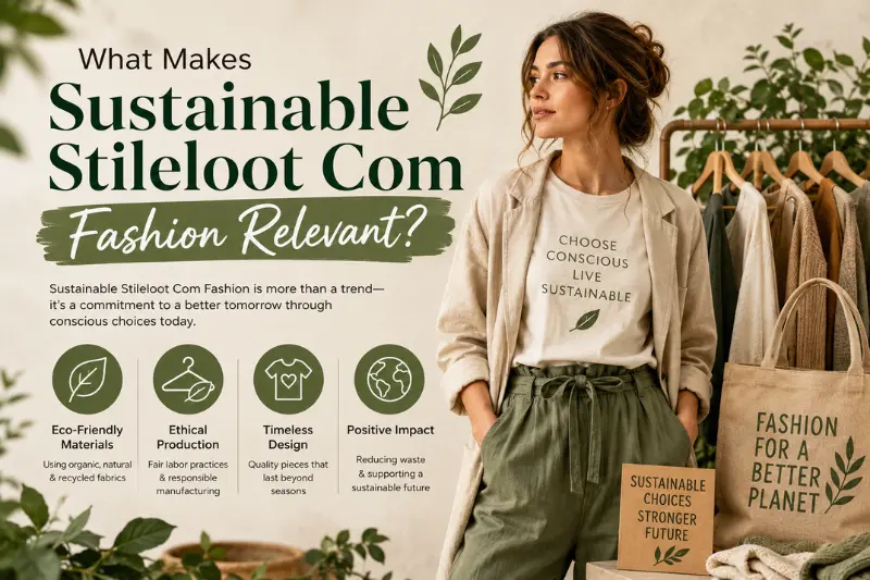 what makes sustainable stileloot com fashion relevant