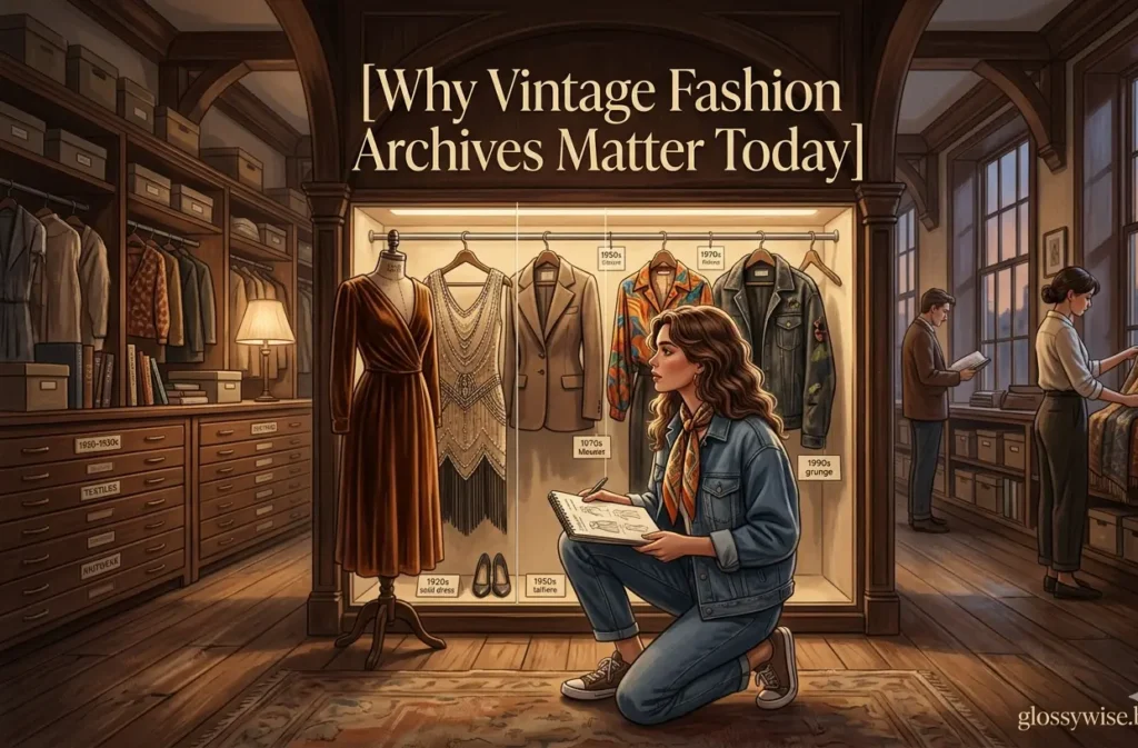 why vintage fashion archives matter today