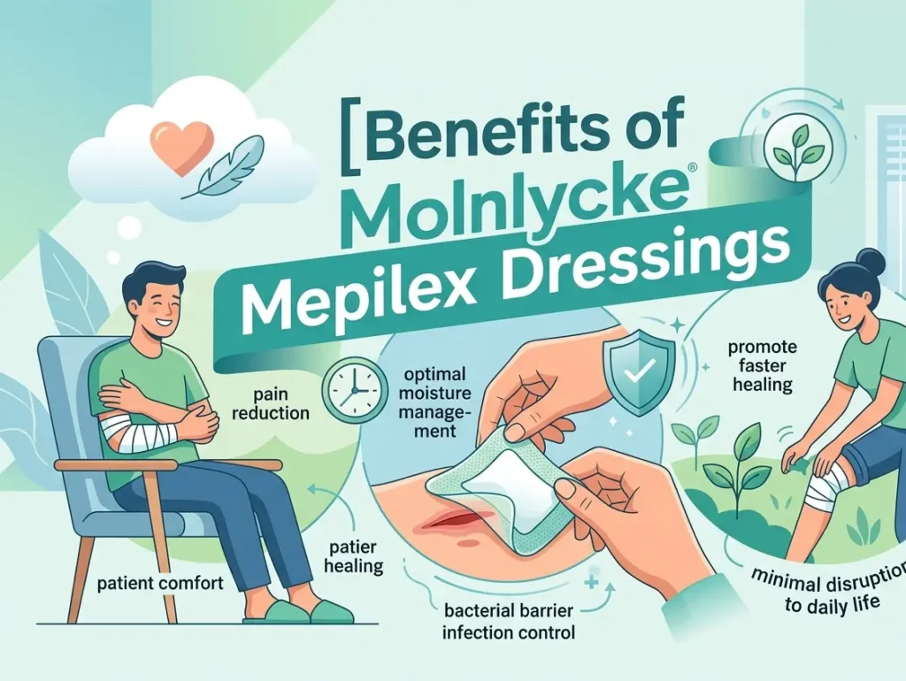 benefits of molnlycke mepilex dressings