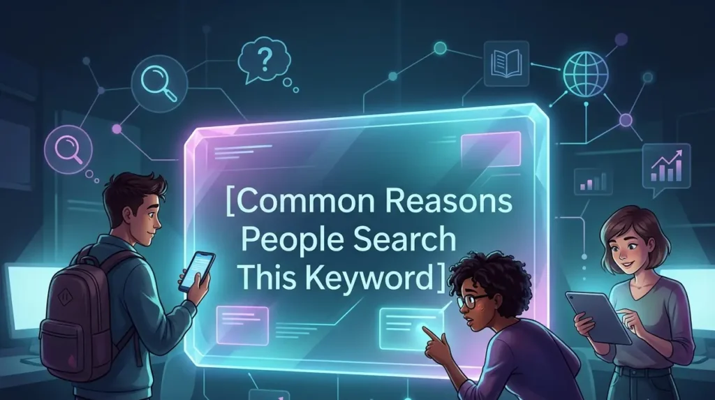 common reasons people search this keyword