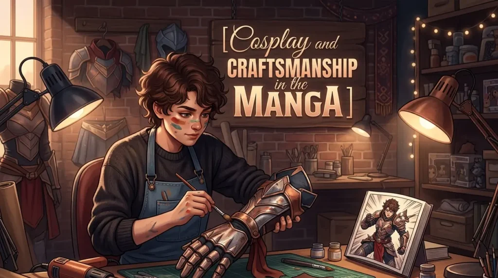 cosplay and craftsmanship in the manga