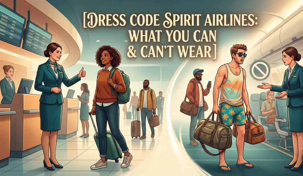 dress code spirit airlines what you can & can't wear