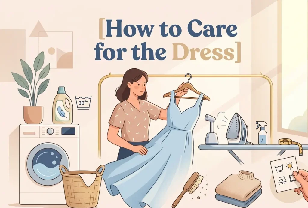 how to care for the dress