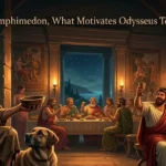 In The Odyssey - Amphimedon, What Motivates Odysseus...