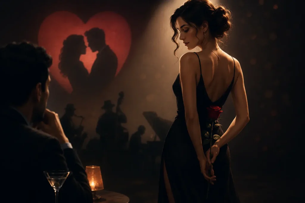 is long cool woman in a black dress a love song
