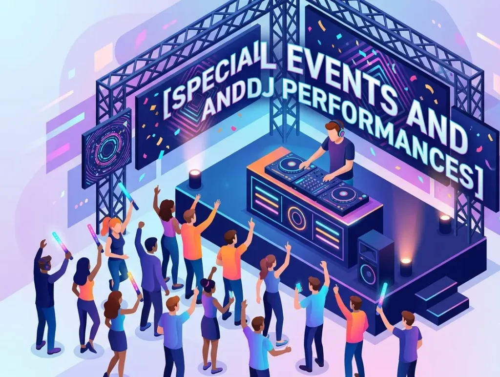special events and dj performances