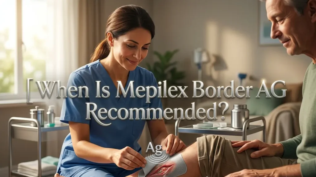 when is mepilex border ag recommended